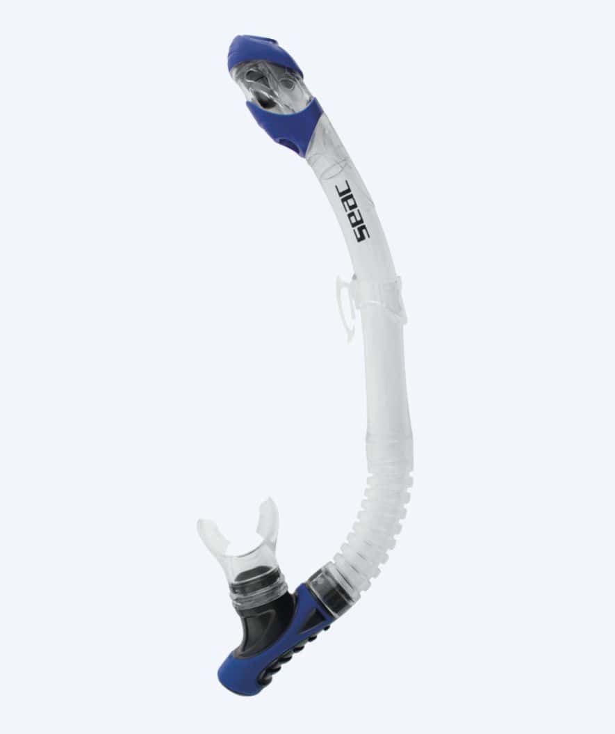 SEAC full-dry snorkel til voksne - Reverse - Hvit/mørkeblå