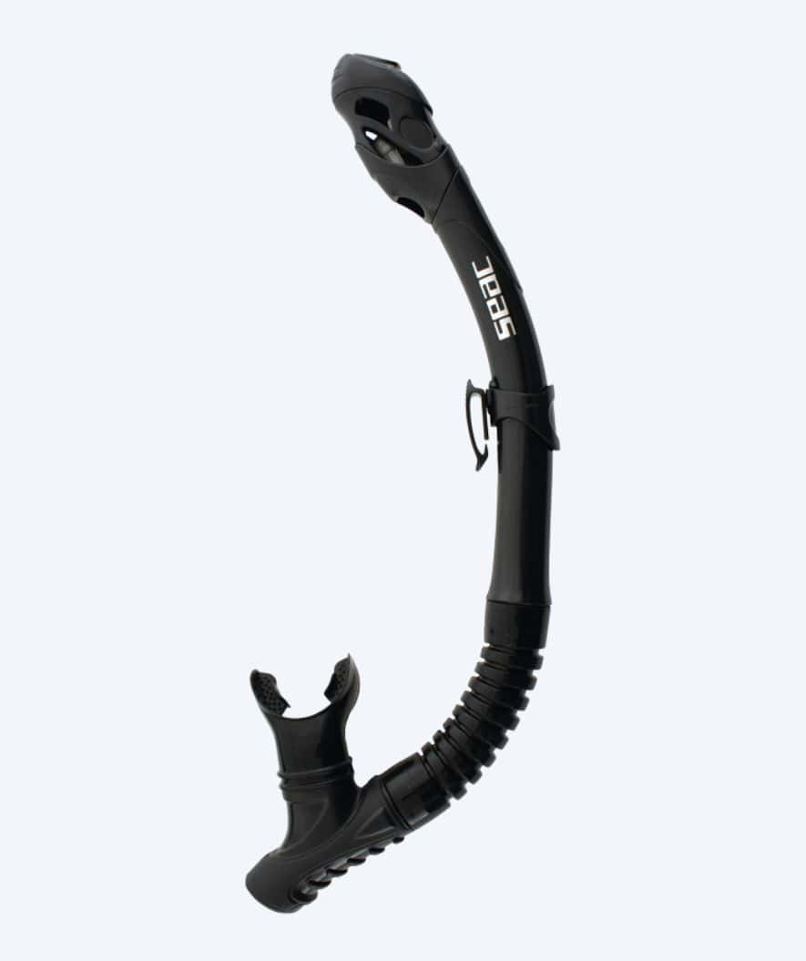 SEAC full-dry snorkel til voksne - Reverse - Svart