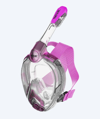 SEAC full face-dykkemaske til barn - Libera Junior - Lilla