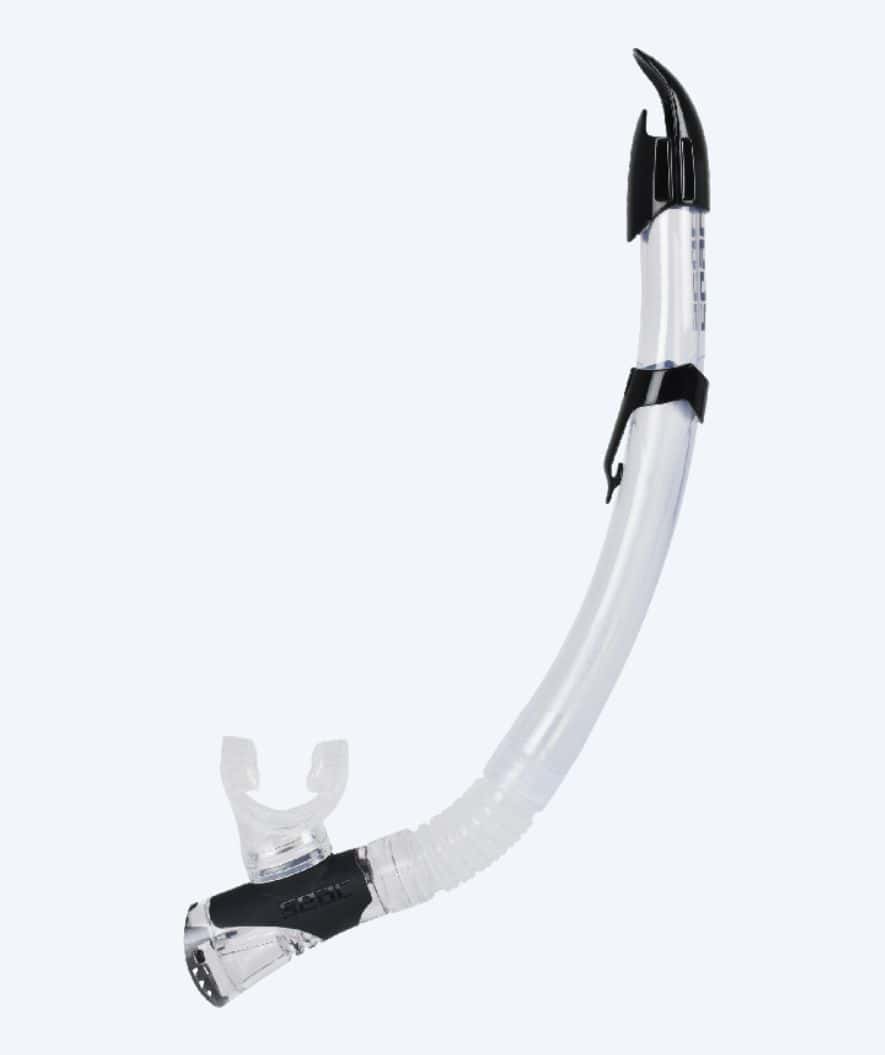 SEAC semi-dry snorkel til voksne - Fast Tech - Svart