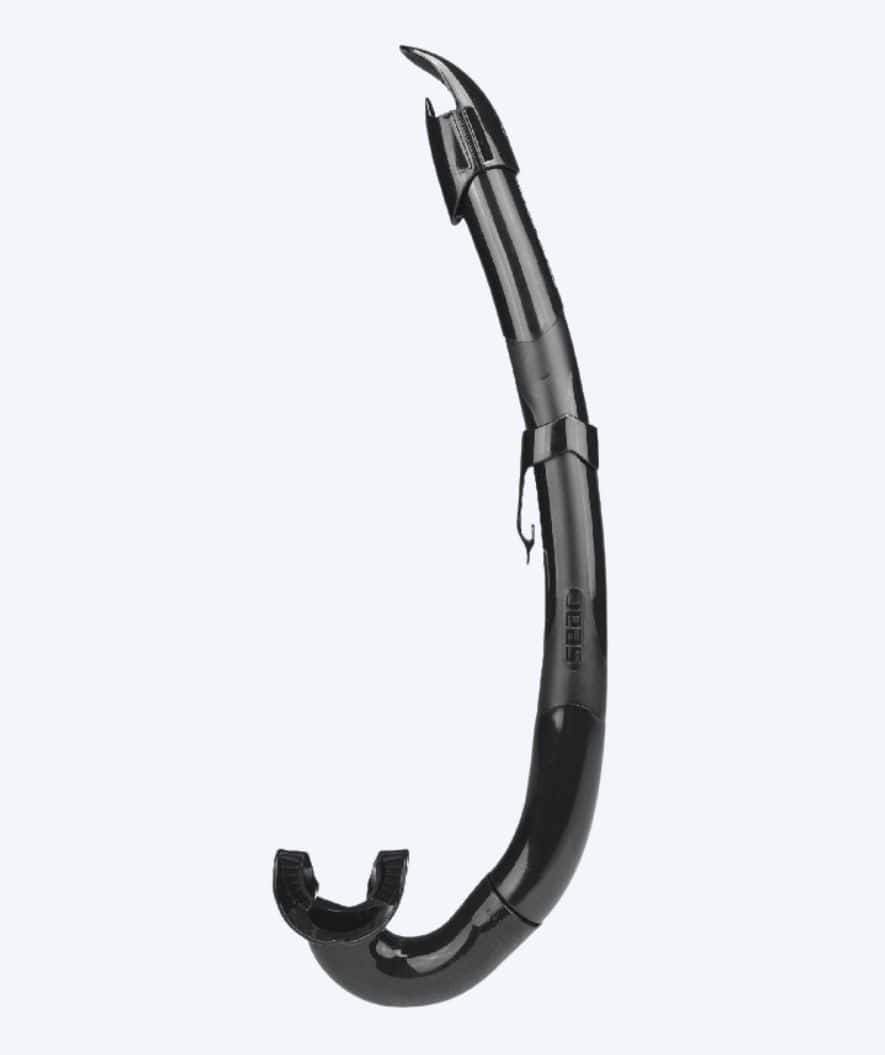 SEAC semi-dry snorkel til voksne - Flash - Svart