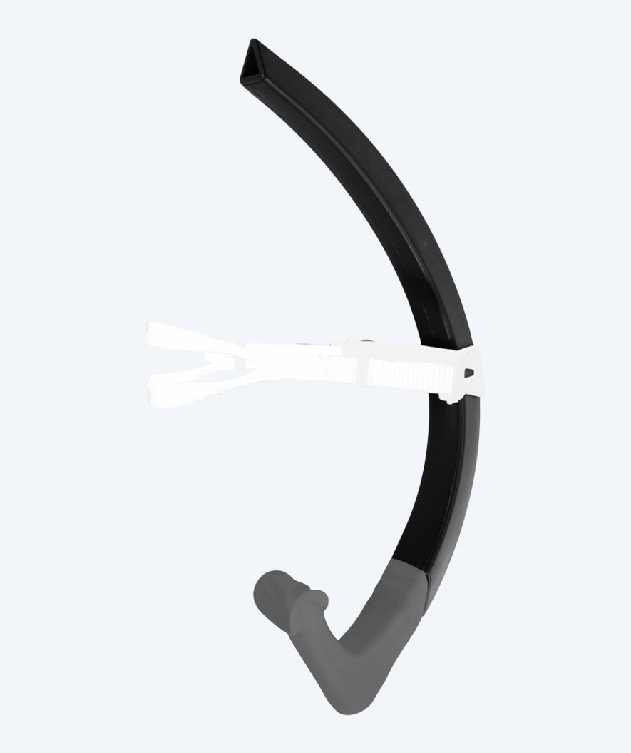 Aquasphere frontsnorkel til barn (4-14) - Focus Small Fit - Svart/grå