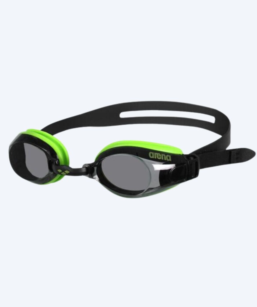 Arena mosjons svømmebriller - Zoom X-Fit - Svart/grønn