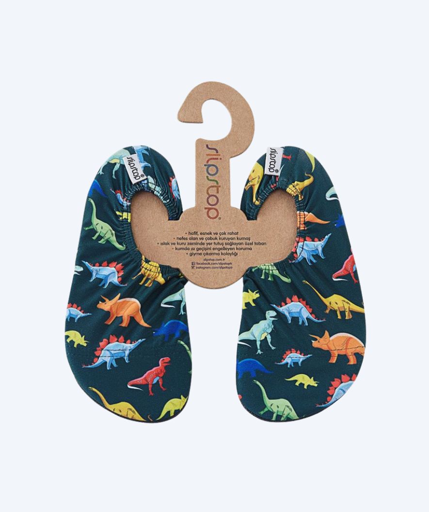 SlipStop svømmesokker til barn - Dino