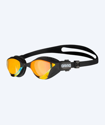 Arena svømmebriller - Cobra Tri SWIPE - Svart/gul (Mirror linse)