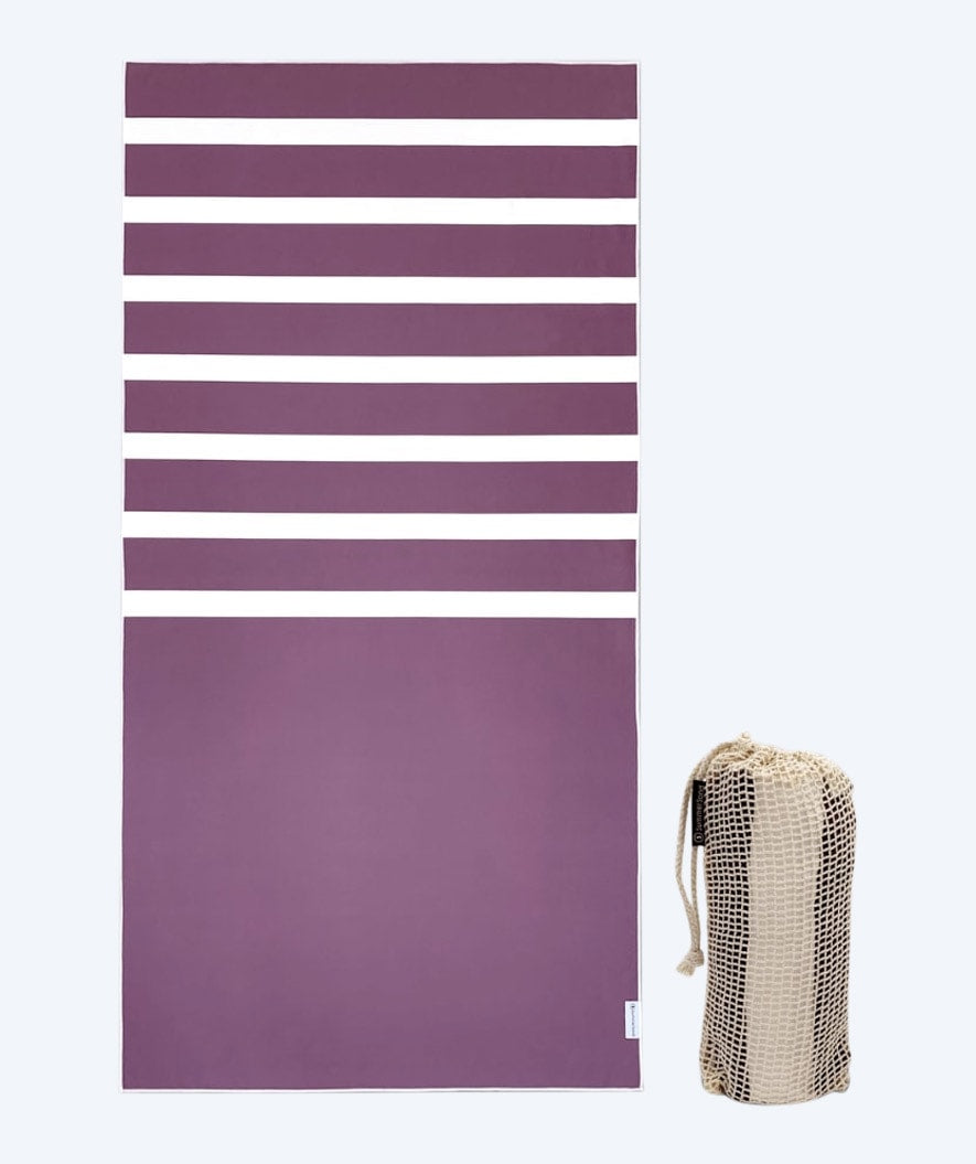 Summersand mikrofiberhåndkle - Grape Purple (Rød)
