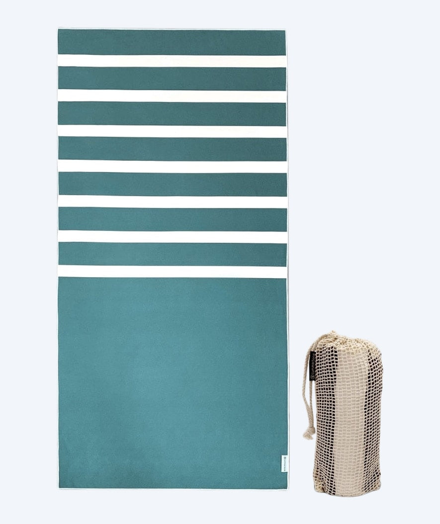 Summersand mikrofiberhåndkle - Ocean Green (Turkis)
