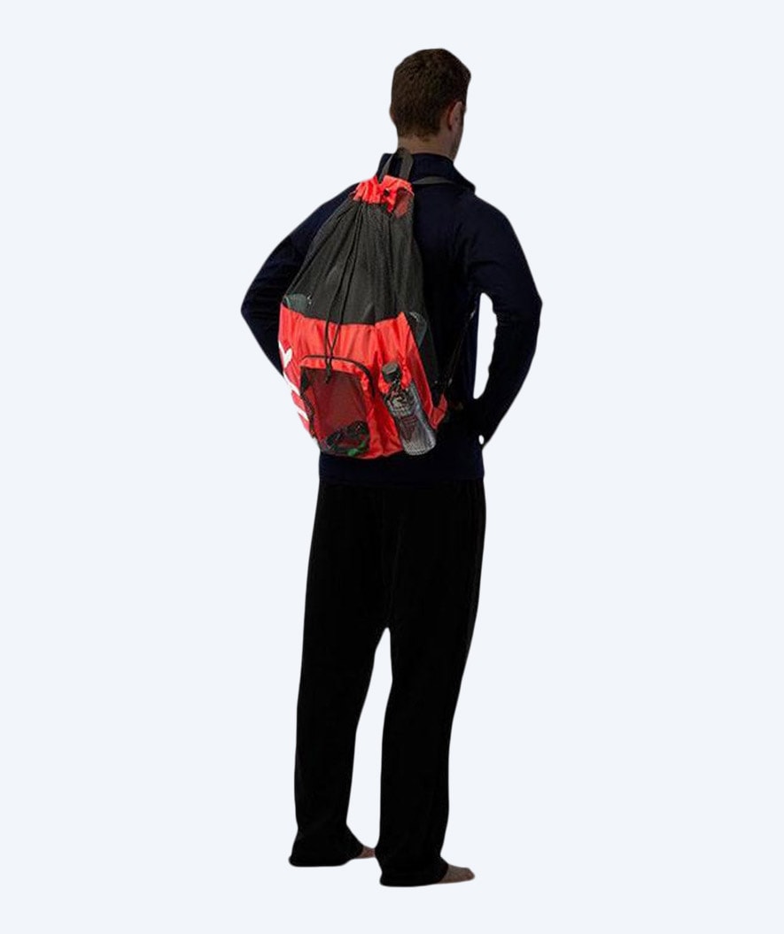 TYR svømmenett - Big Mesh Mummy 40L - Svart