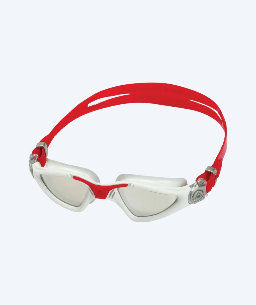 Aquasphere mosjons dykkerbriller - Kayenne - Rød/hvit
