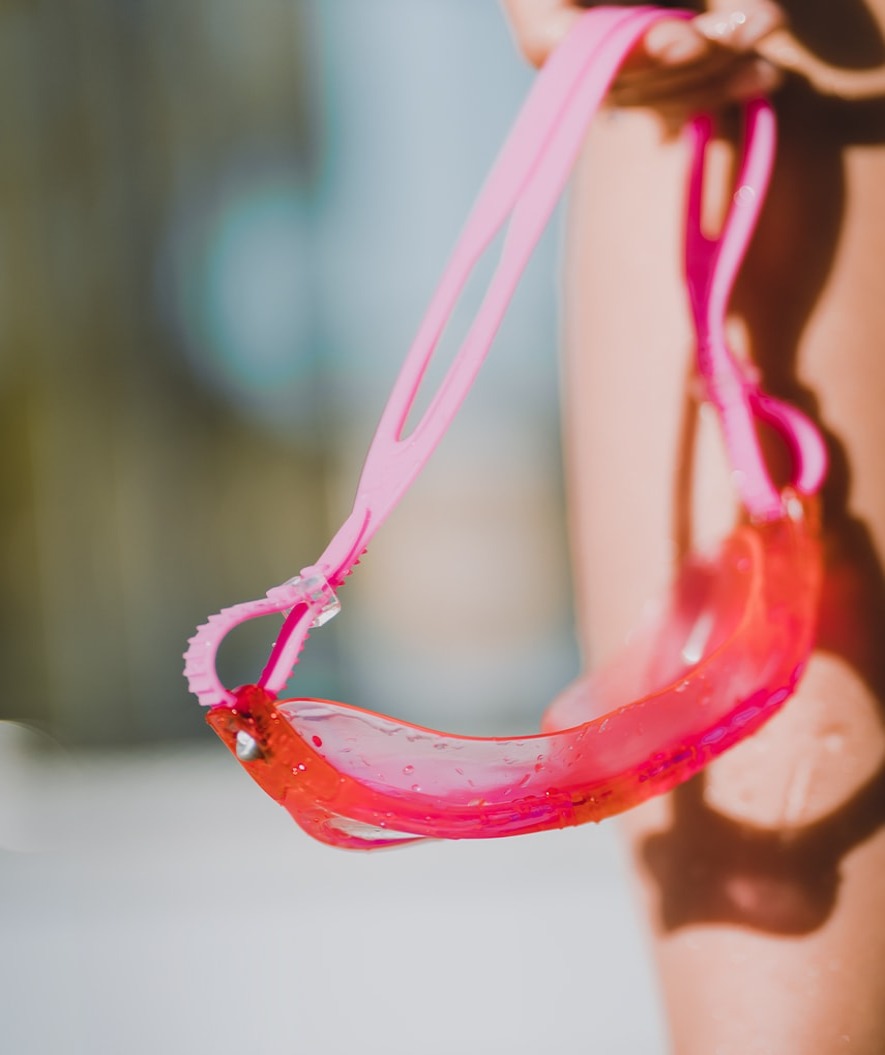 Watery svømmebriller til barn - Mantis 2.0 - Atlantic Rosa/klar