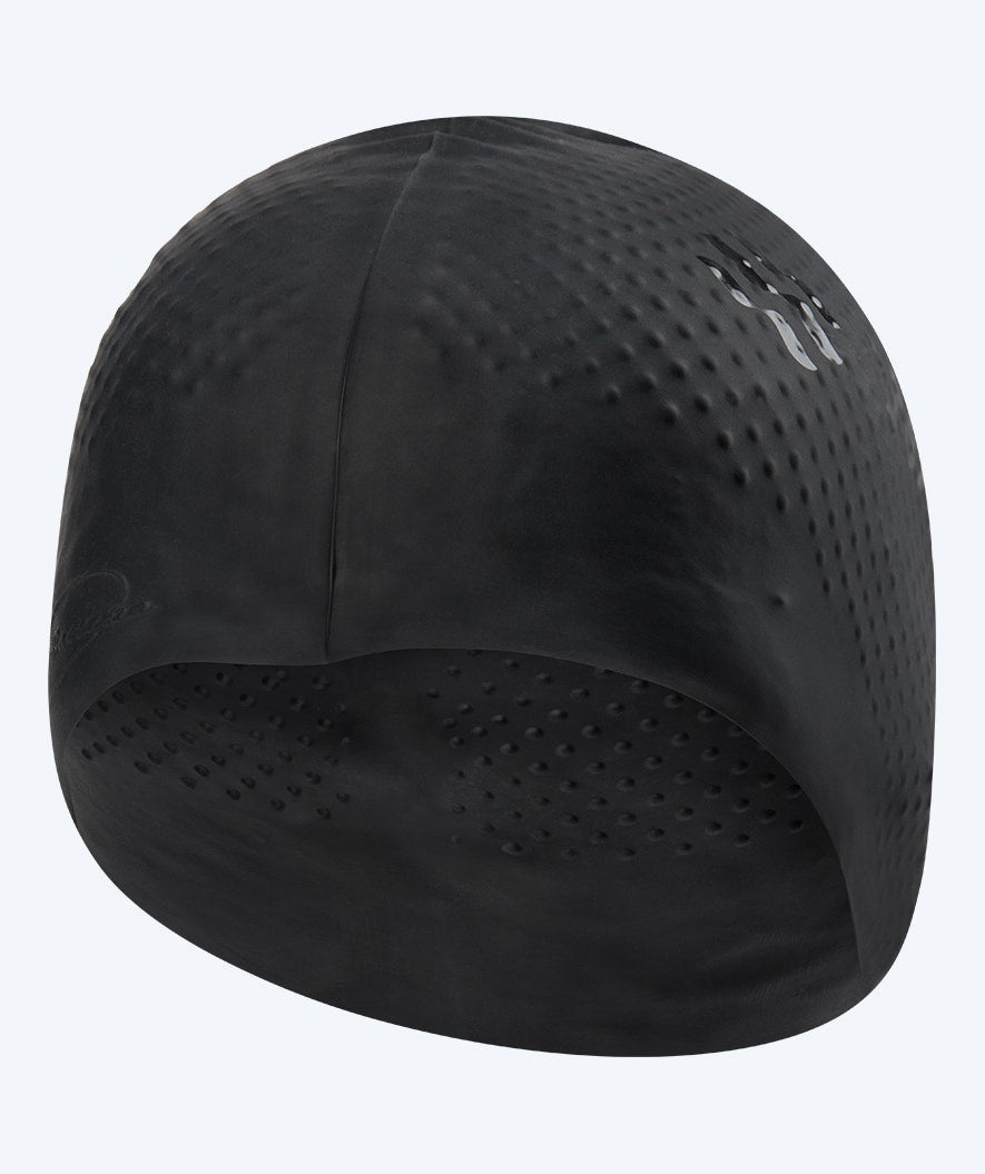 Watery badehette med knopper - Avisa Bud - Svart