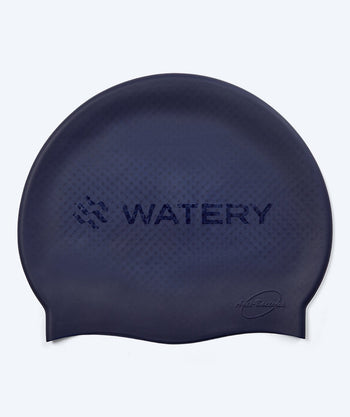 Watery badehette med knopper - Avisa Bud - Mørkeblå