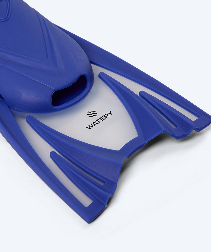 Watery svømmeføtter til barn (25-34) - Bimasha - Mørkeblå