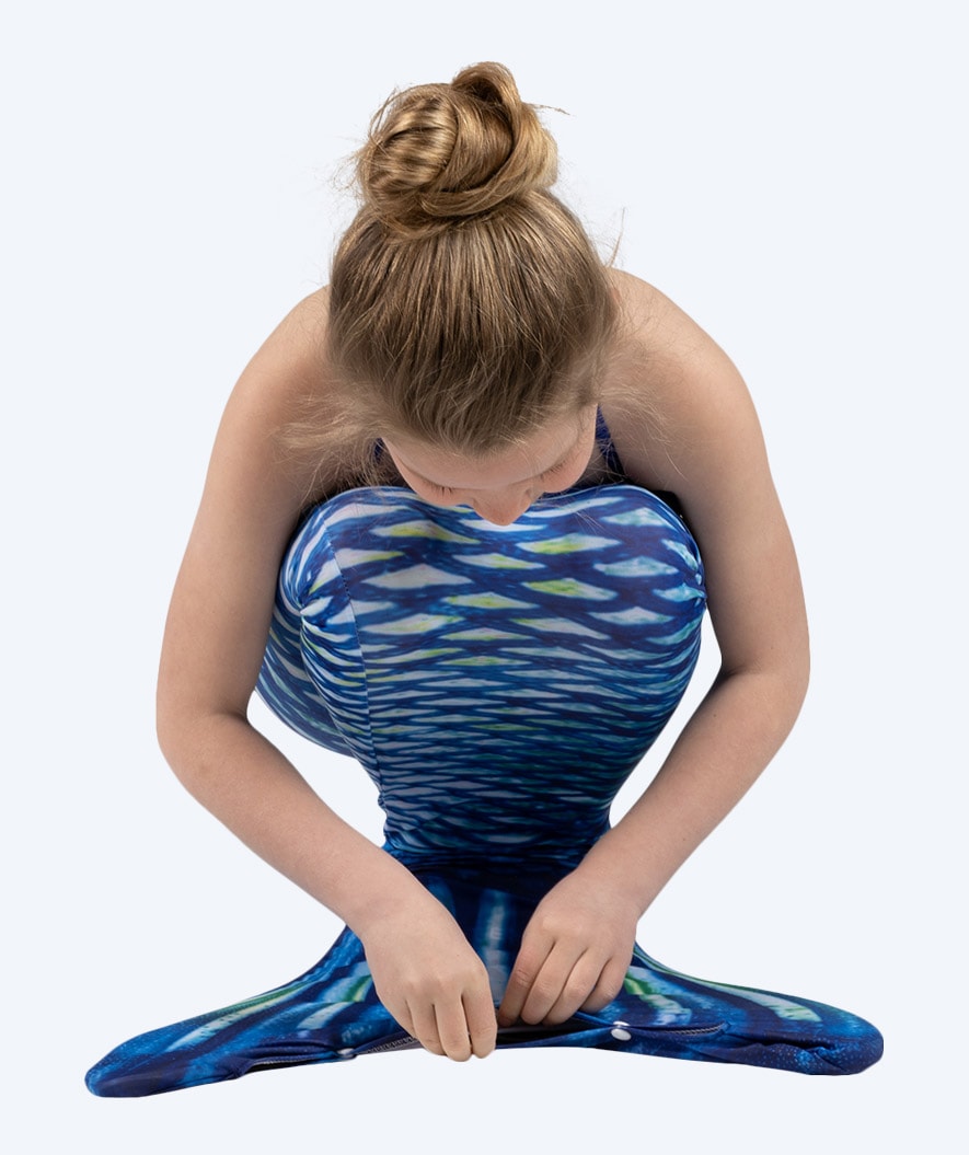 Watery havfruehale til barn - Blue Ocean