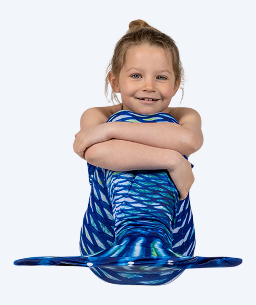 Watery havfruehale til barn - Blue Ocean