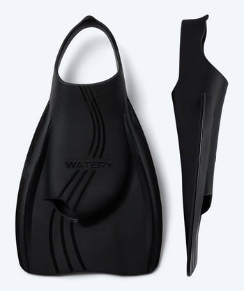 Watery svømmeføtter - Cleat Elite Tech - Svart