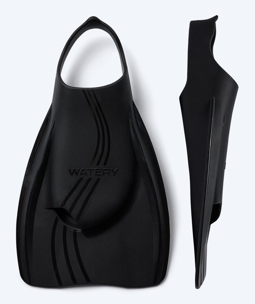 Watery svømmeføtter - Cleat Elite Tech - Svart