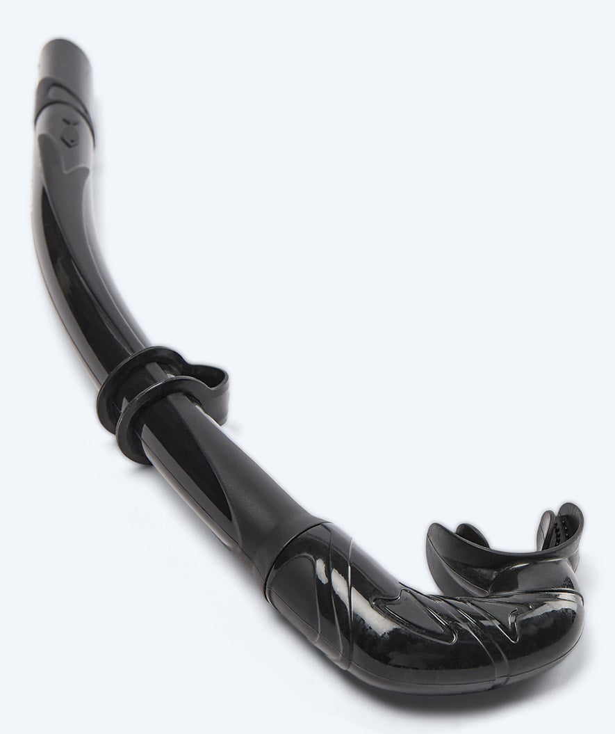 Watery snorkel til voksne (fra 12 år) - Cliff - Svart