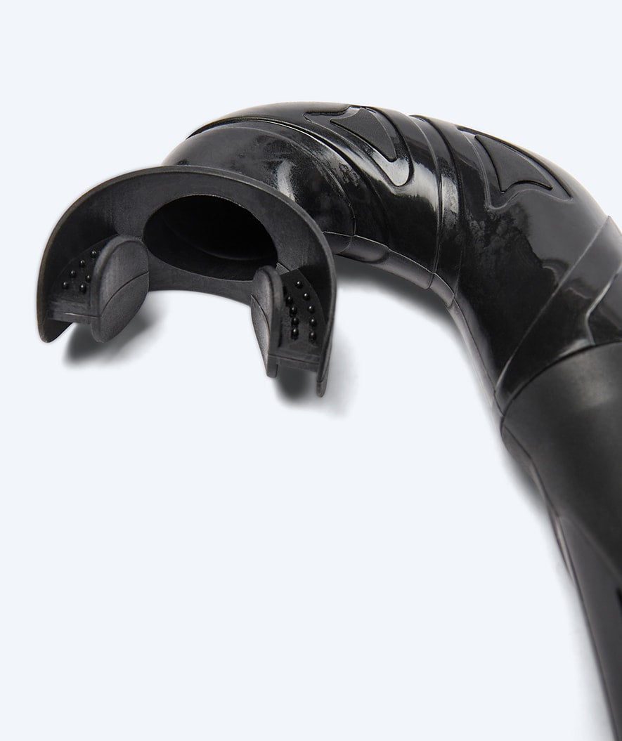 Watery snorkel til voksne (fra 12 år) - Cliff - Svart