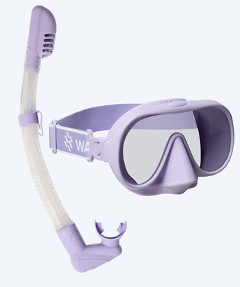 Watery Combo snorkelsett til voksne (fra 15 år) - Alton - Lilla