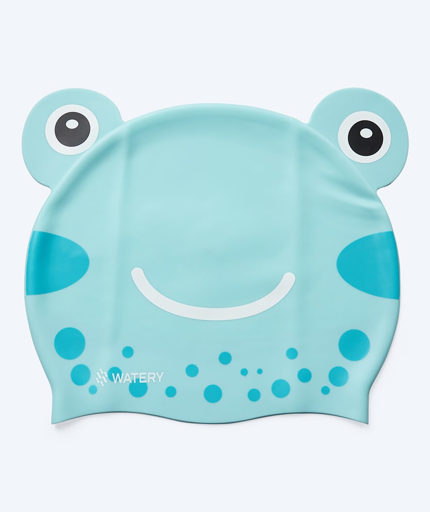 Watery badehette til barn - Dashers - Frog (Lyseblå)