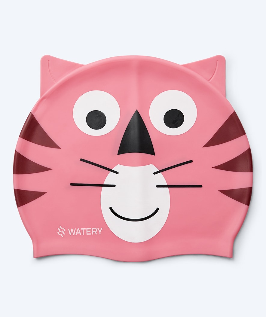 Watery badehette til barn - Dashers - Tiger (Lyserød)