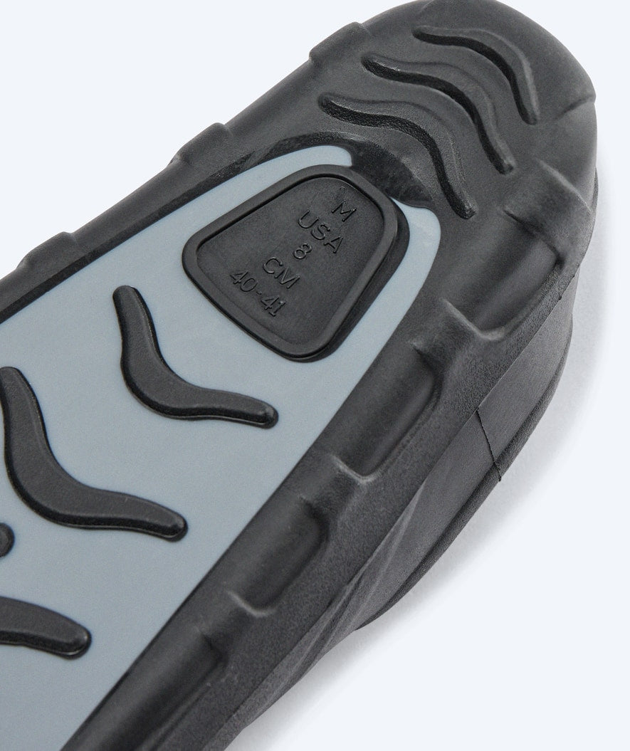 Watery svømmeføtter - Delphina - Svart/grå