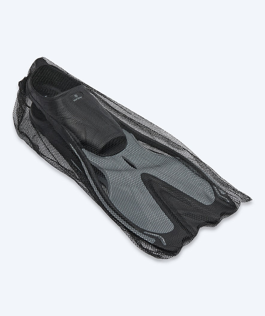 Watery svømmeføtter - Delphina - Svart/grå