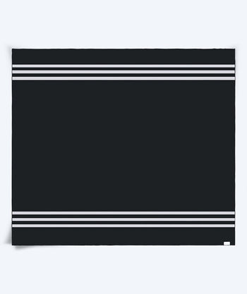 Watery microfiber håndkle (180 x 200 cm) - Eco Nebraska Familie - Svart