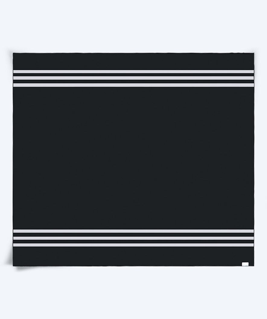 Watery microfiber håndkle (180 x 200 cm) - Eco Nebraska Familie - Svart