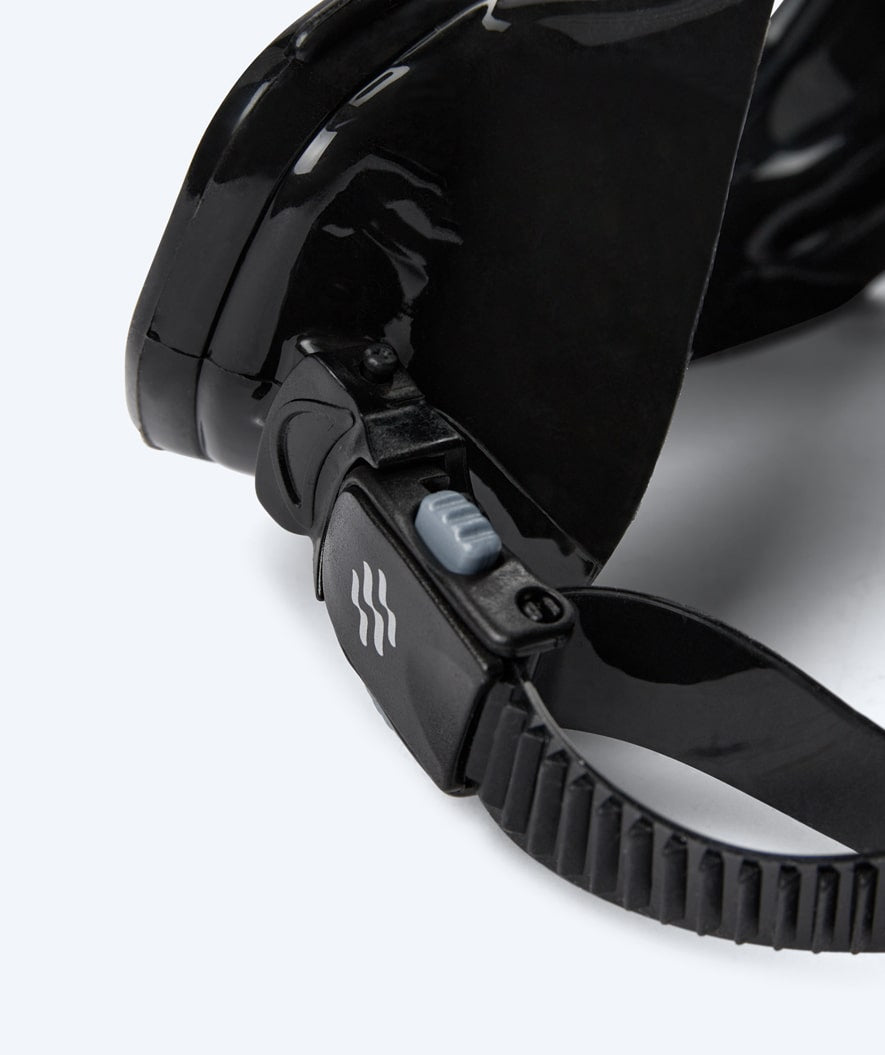 Watery snorkelsett til voksne (fra 15 år) - Fenton/Breeve - Svart