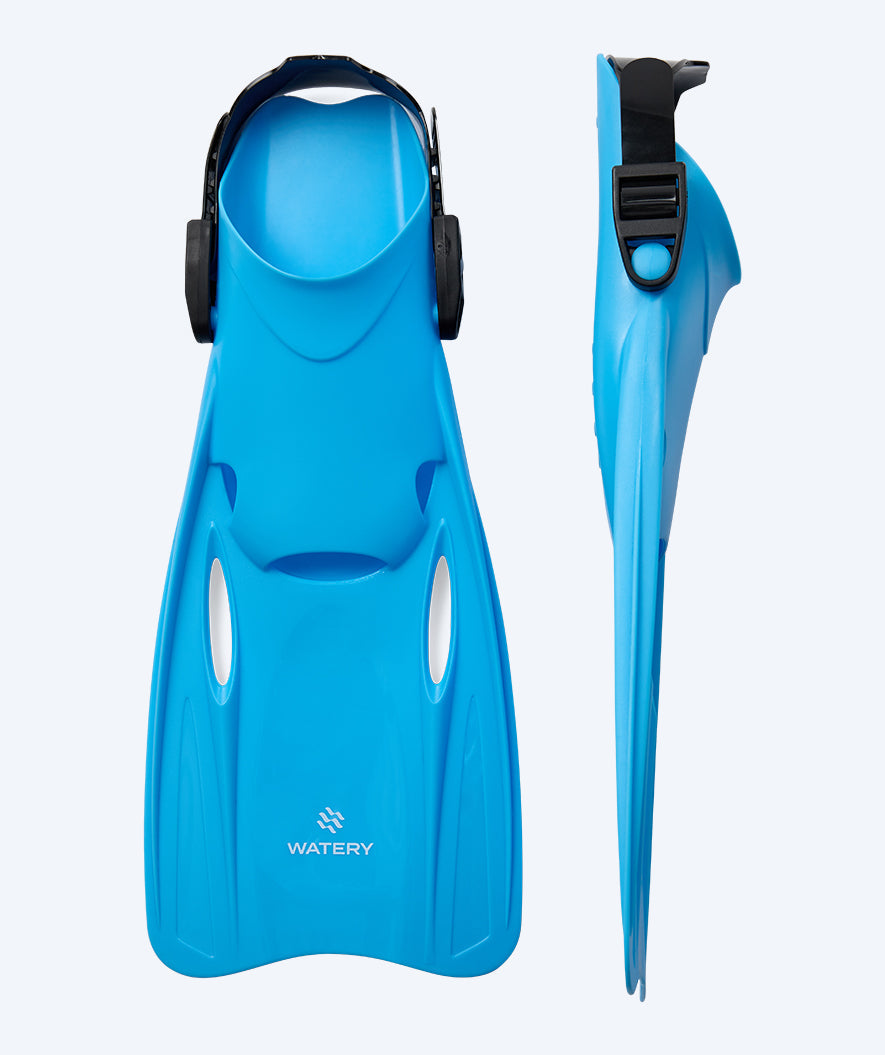 Watery dykkerføtter til barn/junior (27-38) - Fleetwood - Blå