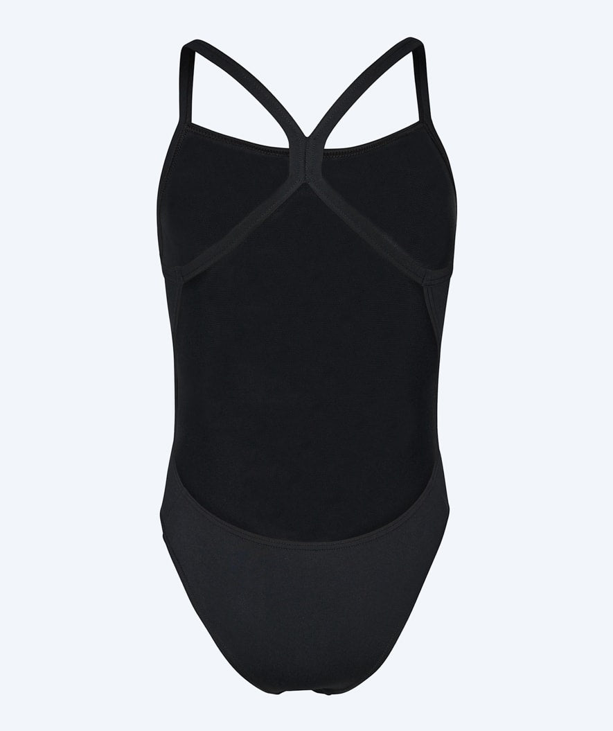 Watery badedrakt til jenter - Freestyler Solid - Svart