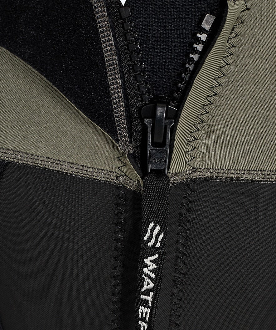 Watery våtdrakt til barn - Gecko (3mm) - Dust green