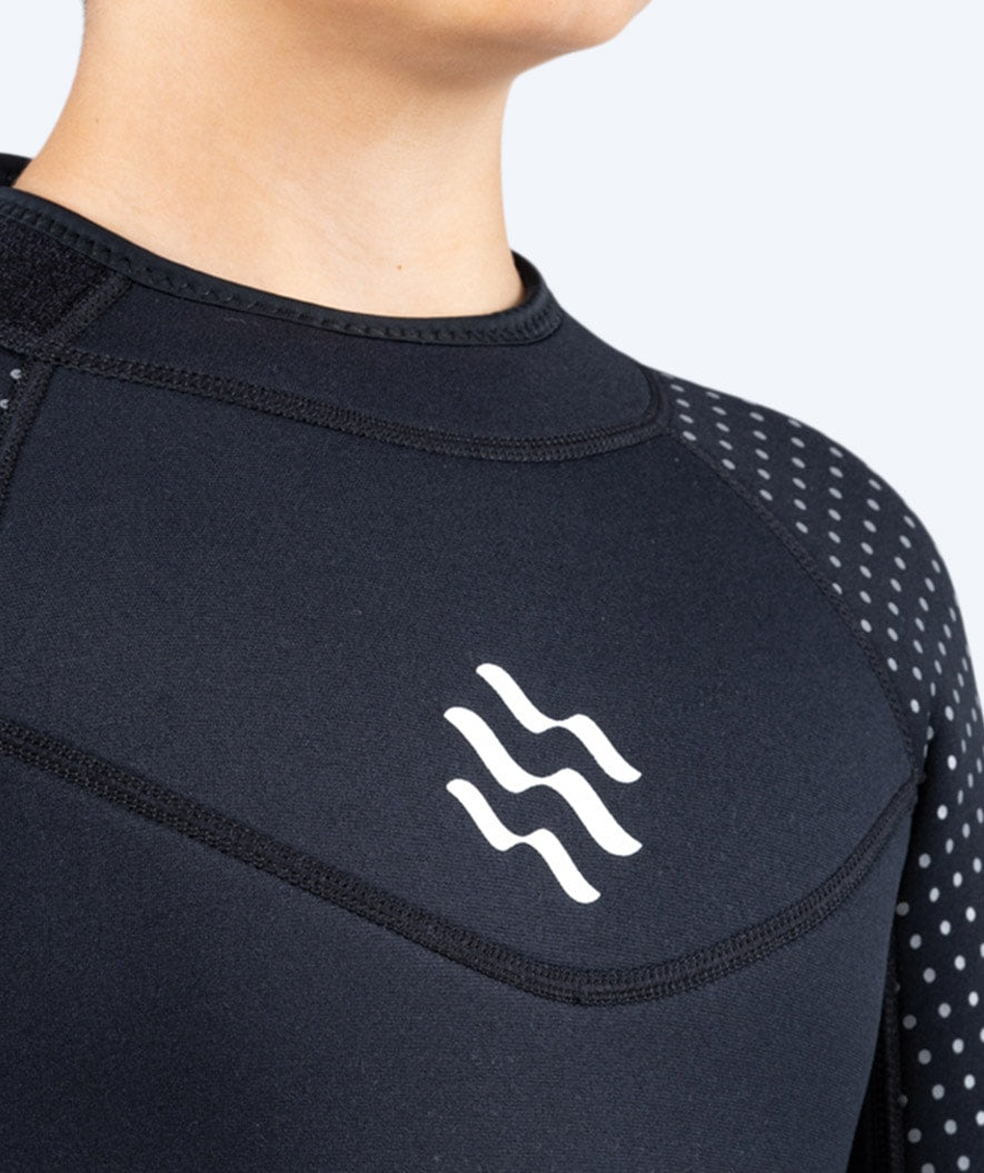 Watery våtdrakt til barn - Hedgehog (3mm) - Svart