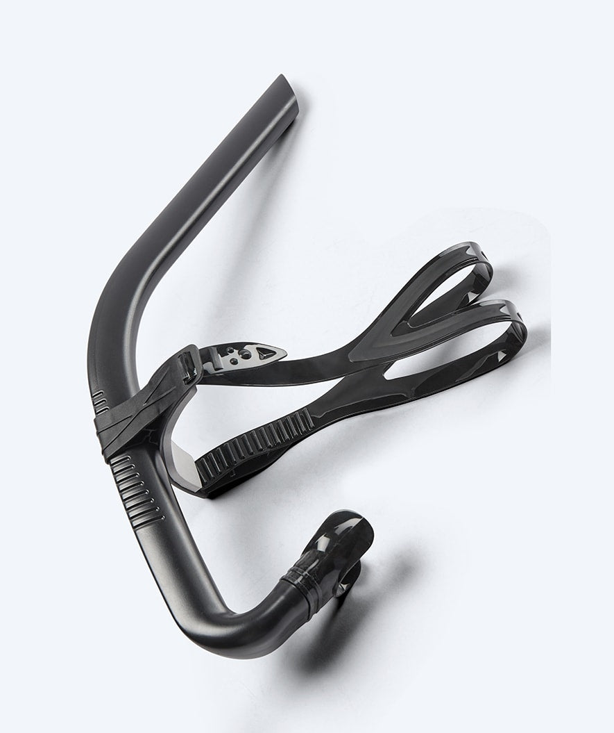 Watery centersnorkel til voksne (fra 16 år) - Hydrolite - Svart