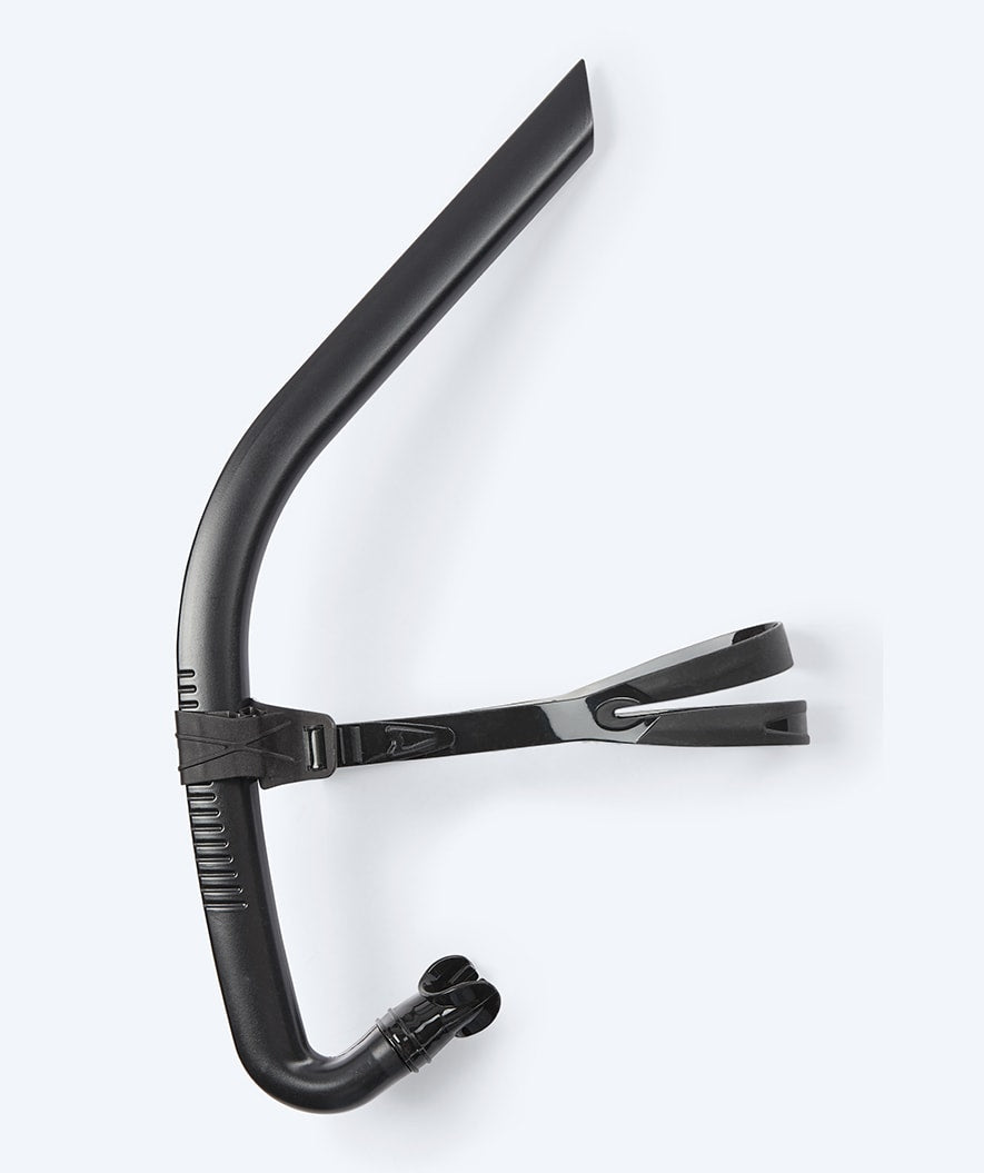 Watery centersnorkel til junior (10-16) - Hydrolite - Svart