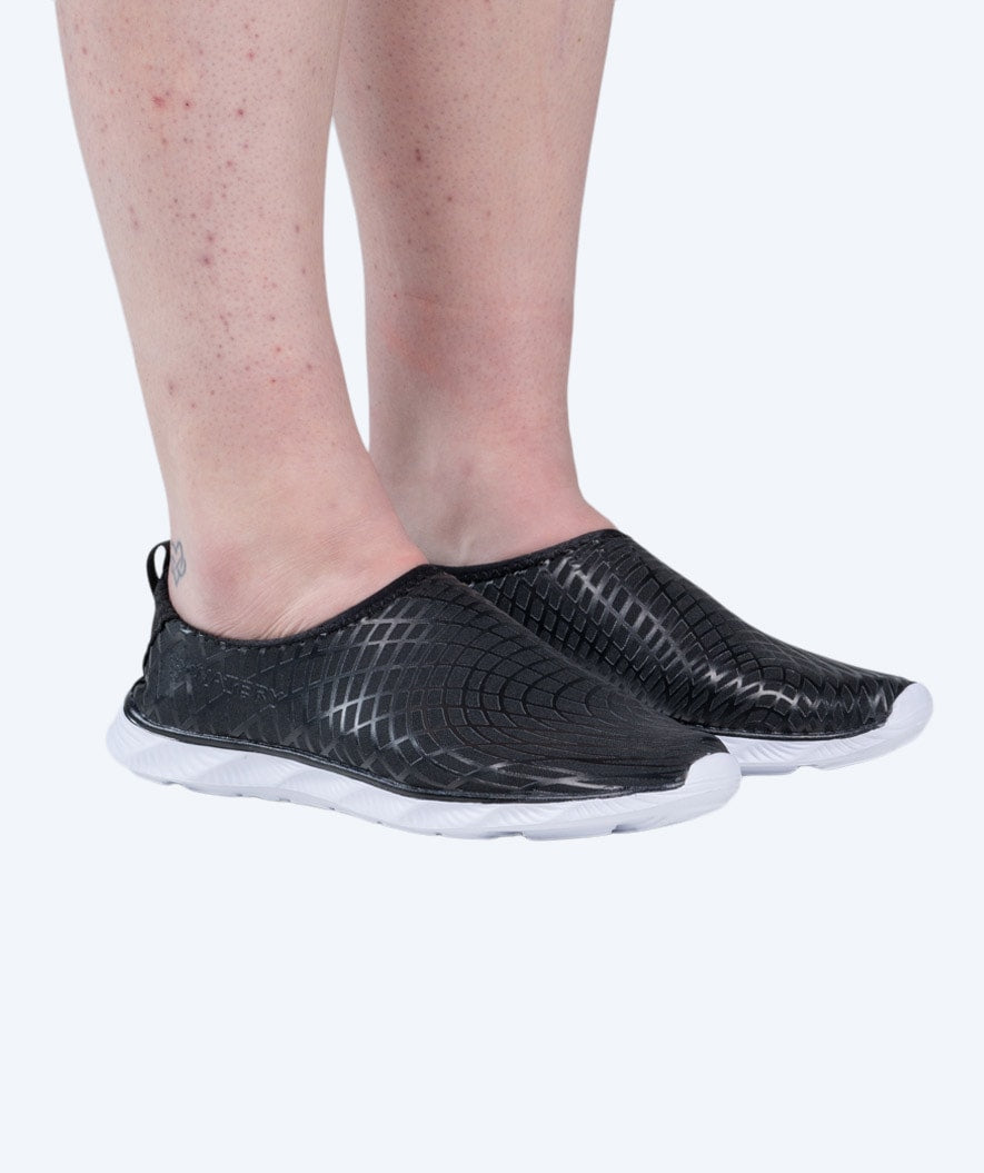 Watery badesko til voksne - Kawaii - Svart