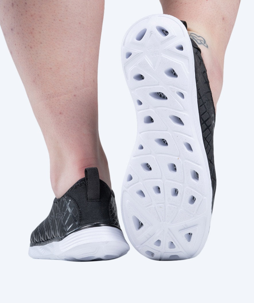 Watery badesko til voksne - Kawaii - Svart