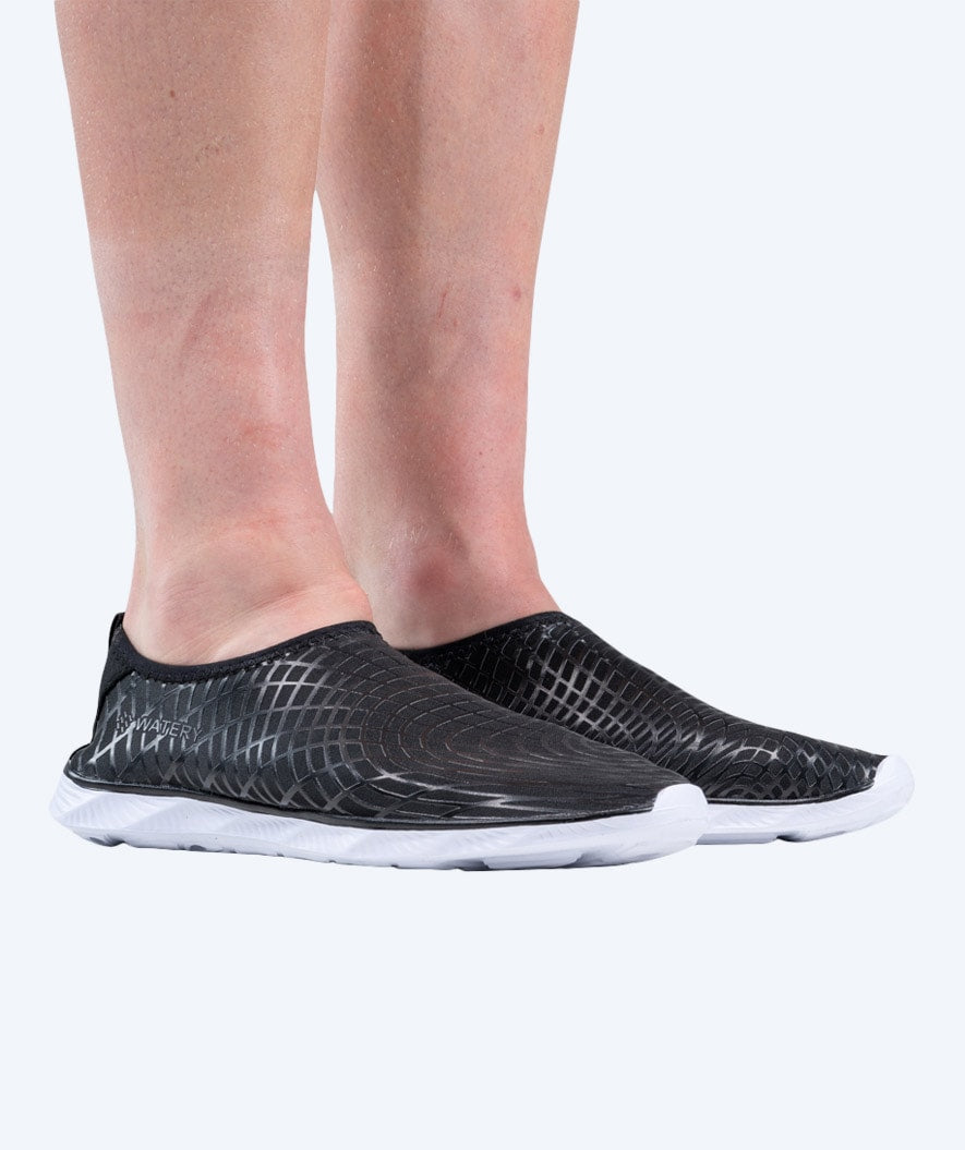 Watery badesko til voksne - Kawaii - Svart