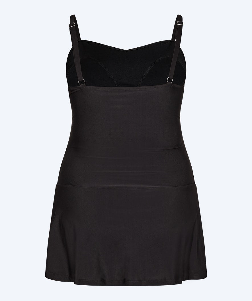 Watery badedrakt med skjørt til damer - Lana - Svart