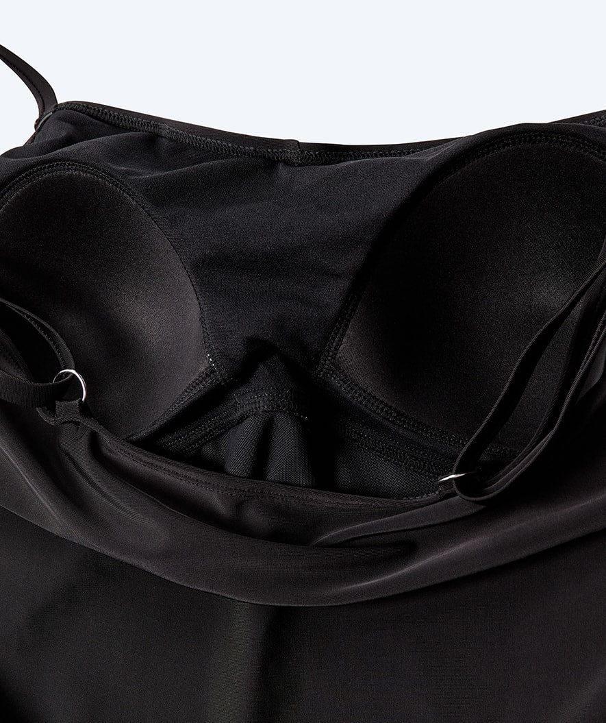 Watery badedrakt med skjørt til damer - Lana - Svart