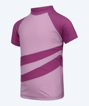 Watery UV-trøye til barn - Manami Kortermet Rashguard - Atlantic Purple
