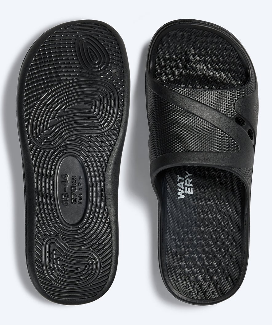 Watery badesandaler til voksne - Marina - Svart