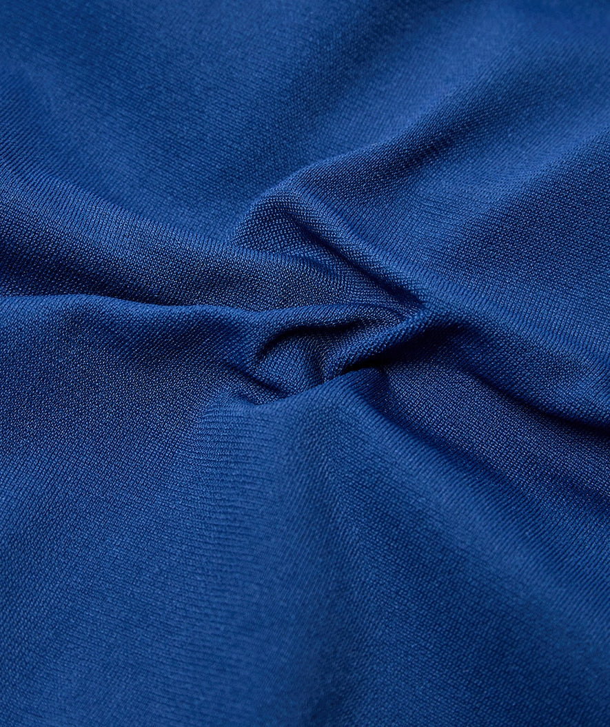 Watery badedrakt med innlegg til damer - Mystique Stripes - Mørkeblå