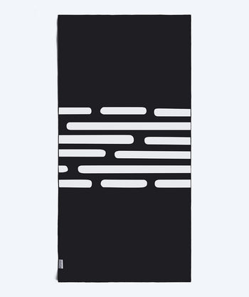 Watery microfiber håndkle (160 x 80 cm) - Eco Nebraska - Svart