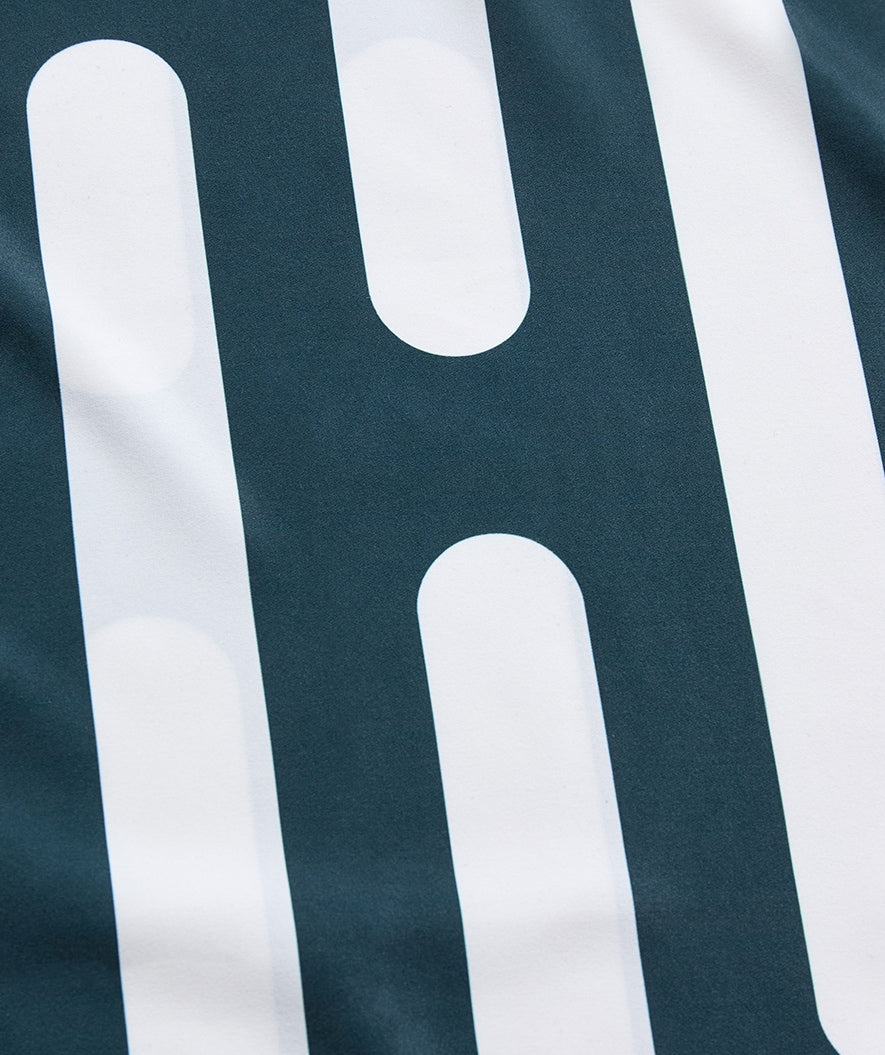 Watery microfiber håndkle (160 x 80 cm) - Eco Nebraska - Mørkeblå