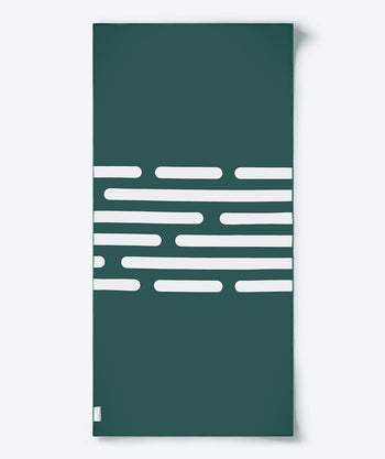 Watery microfiber håndkle (160 x 80 cm) - Eco Nebraska - Dust Grønn