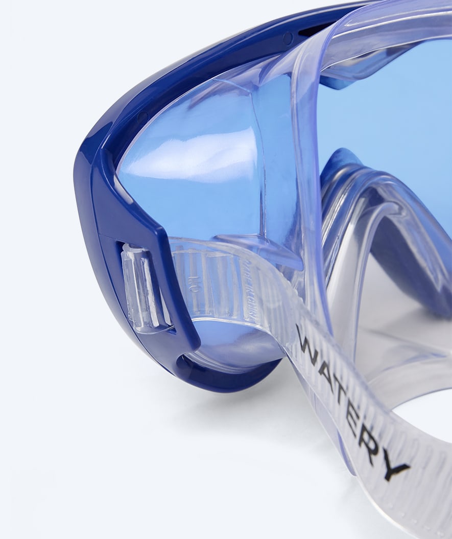 Watery dykkemaske til junior (8-15) - Nerina - Blå/blå