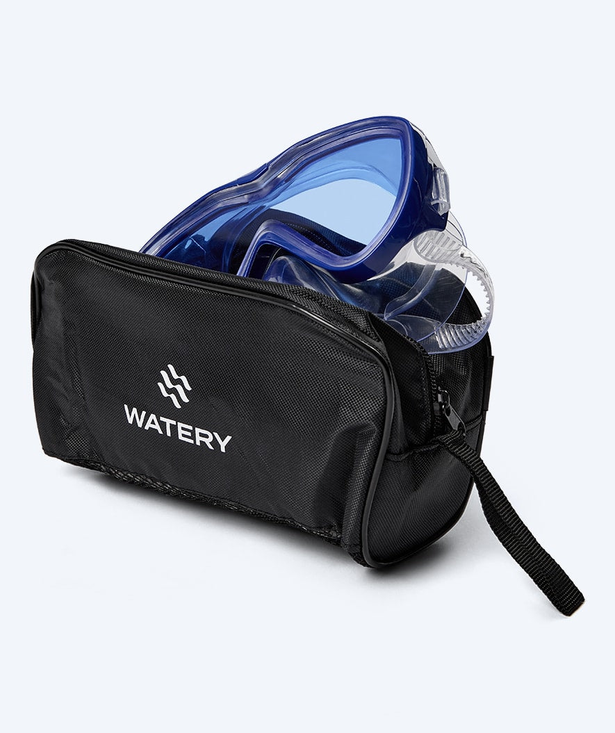 Watery dykkemaske til junior (8-15) - Nerina - Blå/blå